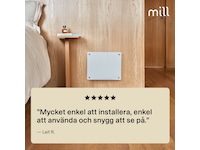 Mill Glass MB250 Panelelement 250W (vit) Panelelement