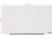 Nobo Whiteboard Glas Widescreen 31" Glasstavlor