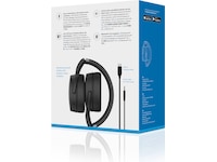 Sennheiser HD 450BT trådlösa hörlurar, On-Ear (svart) Hörlurar