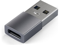 Satechi USB-A till USB-C adapter (space gray) Kabel adapter och övergångar