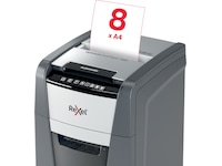 Rexel dokumentforstörare Optimum AutoFeed+ 150X auto korsklippning P4 Dokumentförstörare