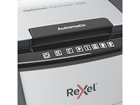 Rexel dokumentforstörare Optimum AutoFeed+ 150X auto korsklippning P4 Dokumentförstörare