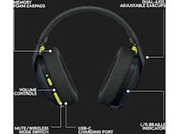 Logitech G435 LIGHTSPEED Trådlöst Gaming Headset (svart) Gamingheadset