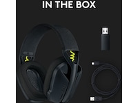 Logitech G435 LIGHTSPEED Trådlöst Gaming Headset (svart) Gamingheadset