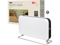 Mill WiFi golvelement 1200W (vit) Fristående element
