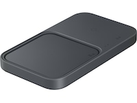 Trådlös laddare Duo med kabel (svart) Trådlös laddare