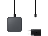 Samsung Trådlös laddare Pad med kabel (svart) Trådlös laddare