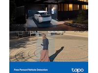 TP-Link Tapo C320WS 2K WiFi Camera Outdoor (vit) Övervakningskamera