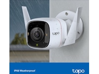 TP-Link Tapo C320WS 2K WiFi Camera Outdoor (vit) Övervakningskamera