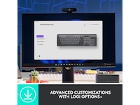 Logitech MX Mechanical Wireless Linear (graphite) Tangentbord