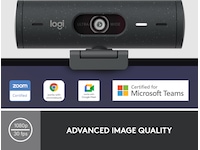Logitech Brio 500 webbkamera (graphite) Webbkamera