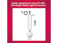 Innr smart utomhus extension globe färg LED-lampor & glödlampor