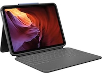 Logitech iPad 10,9" / 11" Rugged Folio Tangentbordsfodral (oxford grey) Skydd