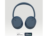 Sony WH-CH720N trådlösa brusreducerande hörlurar, Over-Ear (blå) Hörlurar