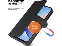 iiglo Galaxy A34 5G Plånboksfodral (svart) Mobilskal
