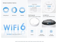 TP-Link Deco X50-PoE Mesh 3-pack Router