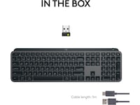 Logitech MX Keys S Trådlöst tangentbord (graphite) Tangentbord