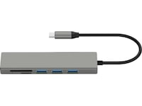 Andersson USB-C Hub (grå) Dockningsstation och USB-hub