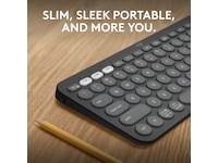Pebble Keys 2 K380s (svart) Tangentbord