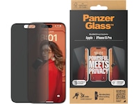 Panzerglass iPhone 15 Pro Privacy Skärmskydd Skärmskydd mobiltelefon