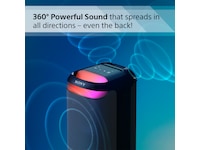 Sony SRS-XV800 trådlös bärbar högtalare (svart) Trådlös / Bluetooth högtalare