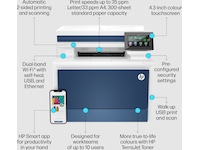 HP Color LaserJet Pro MFP 4302fdw laserskrivare Skrivare
