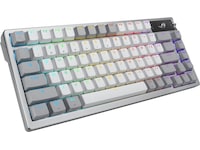 ASUS ROG Azoth Trådlöst DIY Gamingtangentbord (vit) Gamingtangentbord
