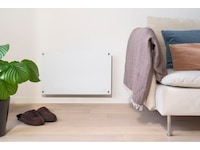 Mill Glas Panelelement 700W (vit) 2-pack Panelelement