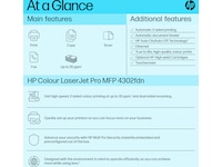 HP Color LaserJet Pro MFP 4302fdn laserskrivare Skrivare