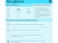 HP Color LaserJet Pro MFP 4302dw skrivare Skrivare