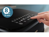 Philips dual basket airfryer 9L NA352/00 (grå/koppar) Airfryer