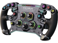 Moza Racing GS V2P Microfiber Leather GT Ratt 30cm Ratt och pedaler