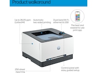HP LaserJet Pro 3202dw laserskrivare Skrivare