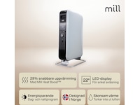 Mill Gentle Air oljeugn 2000w Fristående element
