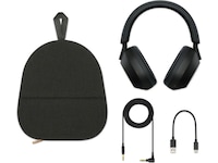 Sony WH-1000XM5 trådlösa hörlurar, Over-Ear (svart) Hörlurar