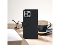 iiglo iPhone 16 Pro Plånboksfodral (svart) Mobilskal