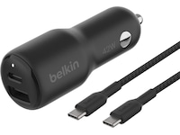 Belkin BoostCharge Dubbel billaddare på 42 W Mobilladdare