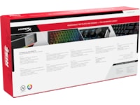 HyperX Alloy Rise 75 gamingtangentbord (svart) -B-Grade Demo tangentbord