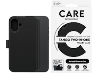 PanzerGlass CARE iPhone 16 Plus Tango 2-i-1 Plånboksfodral (svart) Mobilskal