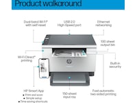 HP LaserJet MFP M234dw laserskrivare Skrivare