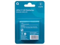 2-pack LR14 C-batterier 1,5 V Batterier för allmänt bruk