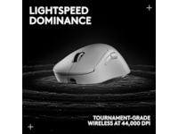 Logitech G Pro X Superlight 2 DEX trådlös gamingmus (vit) Gamingmus
