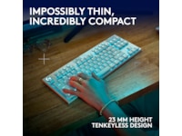 Logitech G915 X Lightspeed TKL Trådlös Gamingtangentbord (vit) Gamingtangentbord