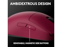 Logitech PRO 2 Lightspeed Trådlös Gamingmus (rosa) Gamingmus