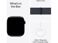 Apple Watch Series 10 46mm GPS + LTE Aluminium (gagatsvart) Smartwatches