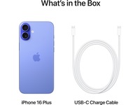 iPhone 16 Plus 256GB (ultramarin) Mobiltelefoner