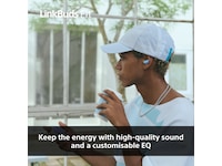 Sony Linkbuds Fit trådlösa öronsnäckor, In-Ear (grön) In-ear hörlurar