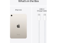 iPad mini Wi-Fi 256GB - Starlight Surfplattor