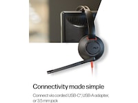 Poly Blackwire 5220 MS Teams USB-C Headset Trådbundet headset