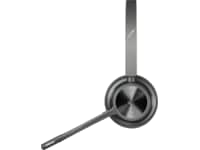 Poly Voyager 4320-M MS USB-C Headset med laddningsställ Trådlöst headset
